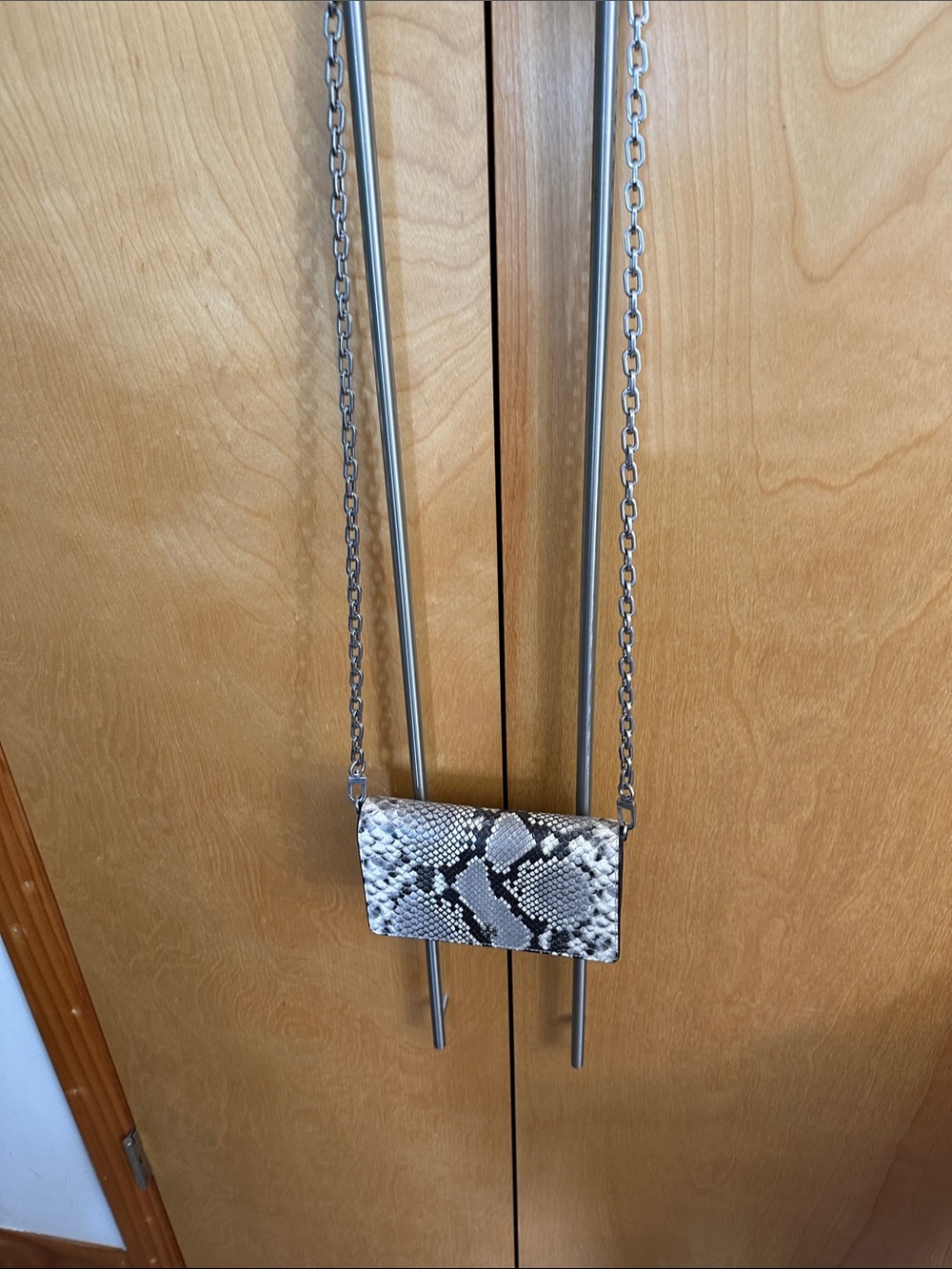 Tory Burch brand new with tags $328 retail Snake Print Crossbody Bag -